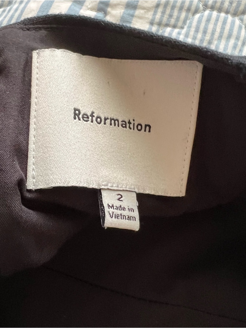 Reformation malika linen halter top - Picture 4 of 5